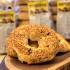 Organic Cranberry Cheddar Bagels (6) Grain Harvest