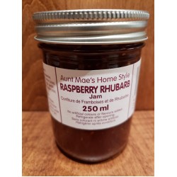 Homemade Raspberry Rhubarb Jam