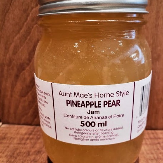 Homemade Pineapple Pear Jam - 500 ml