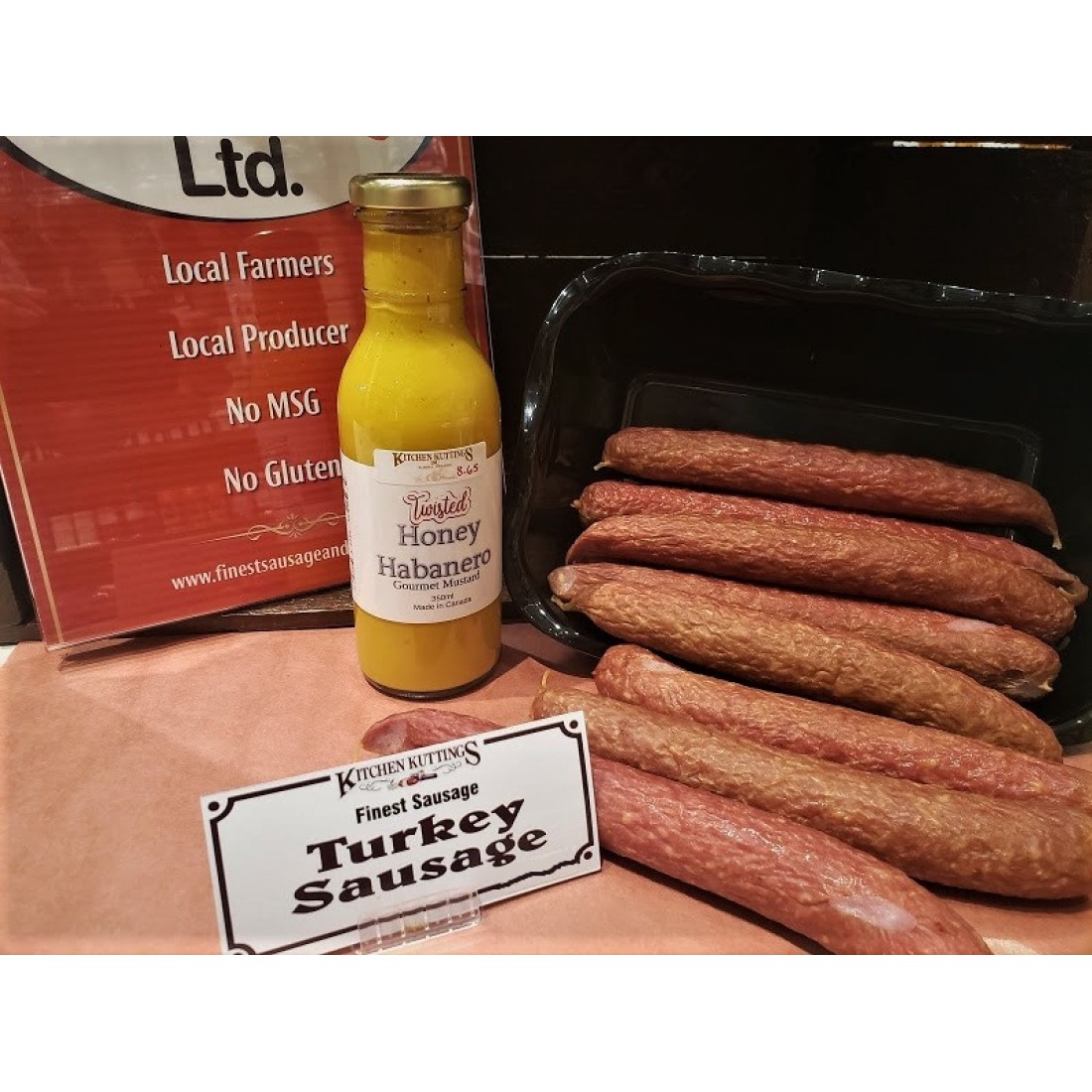 Turkey Sausage Sticks (per lb.)