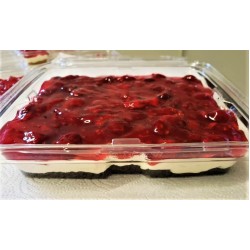 Homemade Raspberry Oreo Cheesecake