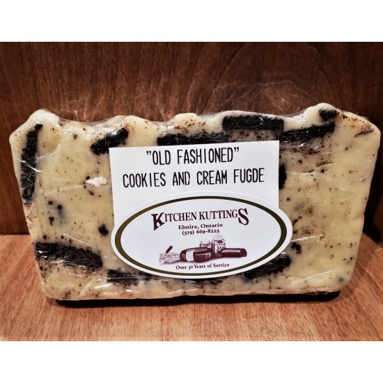 "Old Fashioned" Cookies N' Cream Fudge "Old Fashioned" Cookies N' Cream Fudge