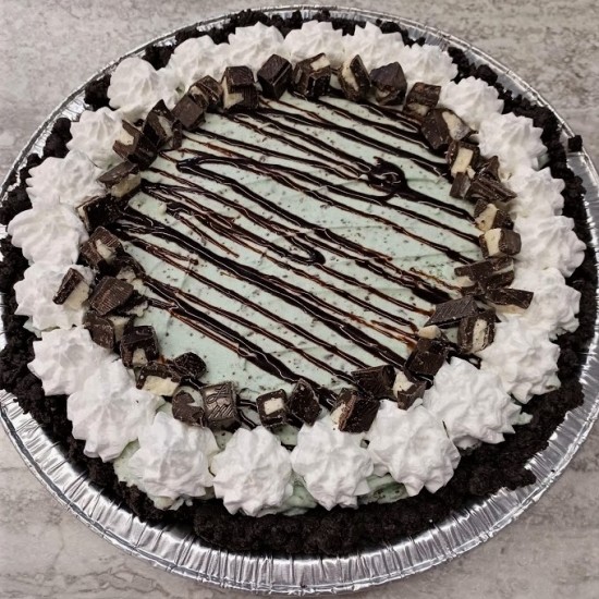 Mint Chocolate Ice Cream Pie