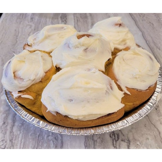 Homemade Cream Cheese Frosted Pumpkin Cinnamon Buns Homemade Cream Cheese Frosted Pumpkin Cinnamon Buns