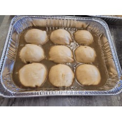 Homemade Apple Dumplings in a Caramel Sauce (Frozen)