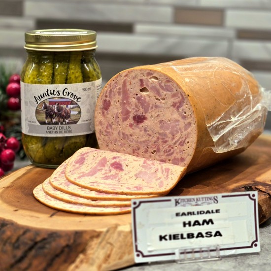 Deli Sliced Ham Kielbasa - per lb