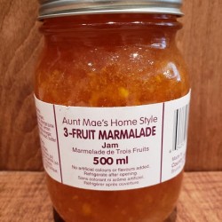 Homemade 3 Fruit Marmalade - 500 ml