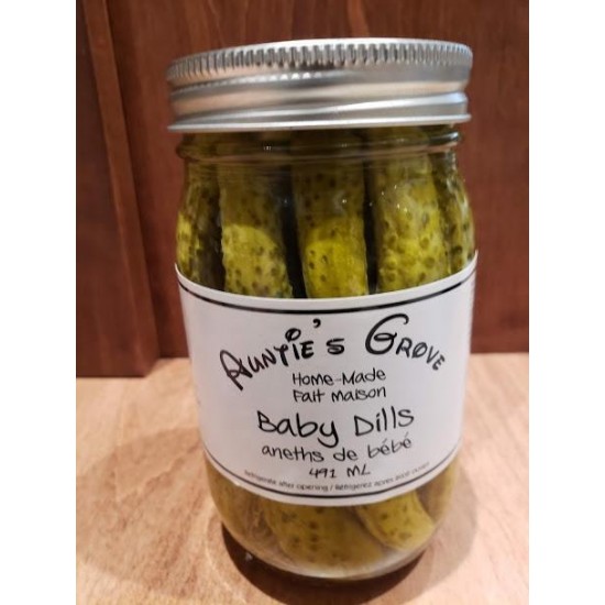 Local Homemade Baby Dill Pickles