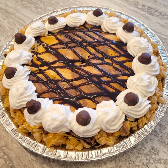 Chocolate Peanut Butter Ice Cream Pie