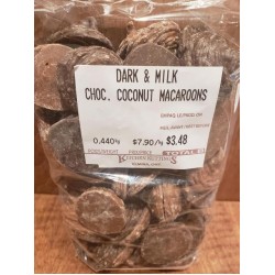 Dark & Milk Chocolate Coconut Macaroons