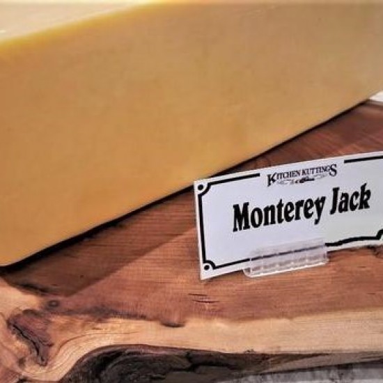 Fresh Cut Monterey Jack Cheese (per 1/2 lb.)
