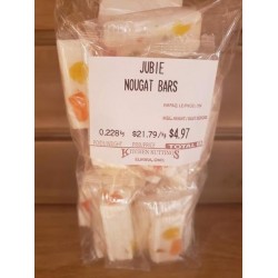 Old Fashioned Jubie Nougat Candy