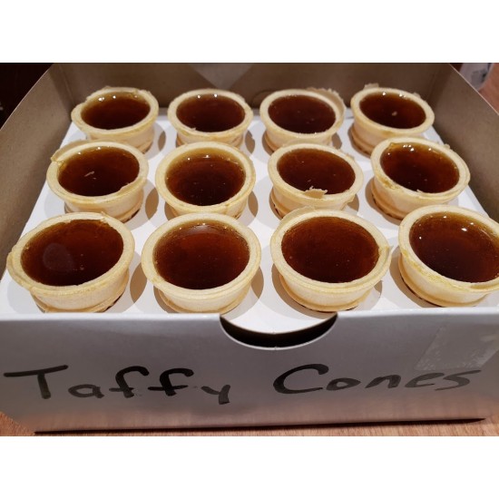 Homemade Taffy Cones Homemade Taffy Cones