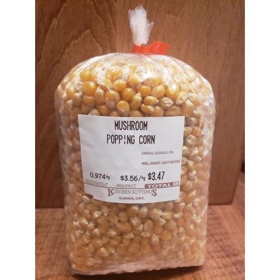 Mushroom Popping Corn Mushroom Popping Corn